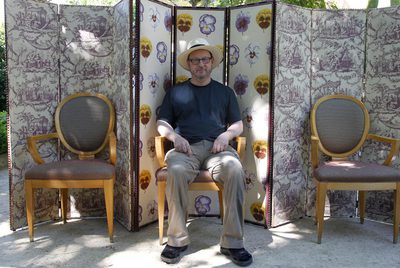 Lars von Trier en Cannes tras ser expulsado del festival y ser declarado persona  non grata .