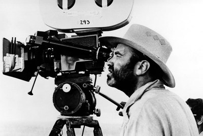 El director Terrence Malick, durante el rodaje de la película  Días del cielo,  en 1978.