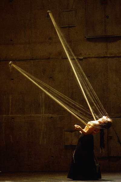 La alemana Sasha Waltz en su espectáculo  Körper. 