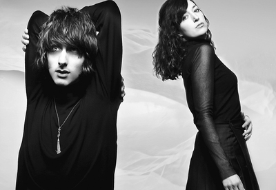  Faris y Rachel Zeffira, pareja profesional en Cat's Eyes. 