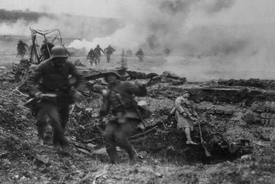 Villers-Bretonneux (Somme), abril de 1918. 