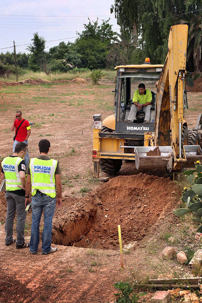Búsqueda en el huerto de Laso