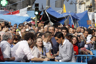 El campeón y los acampados