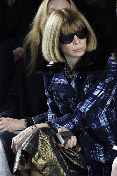 Anna Wintour, en Nueva York.