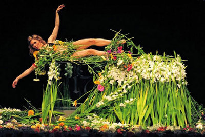 Un escenario de 'Preparatorio mortis', de Jan Fabre.