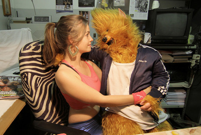 Escena de  Galactic gym,  de Venga Monjas.