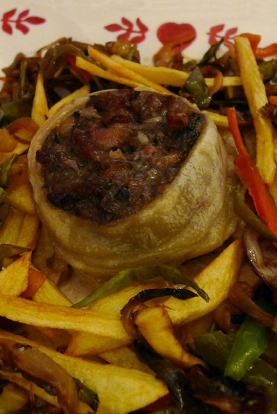 Imagen de uno de los platos de  El Medoc. 