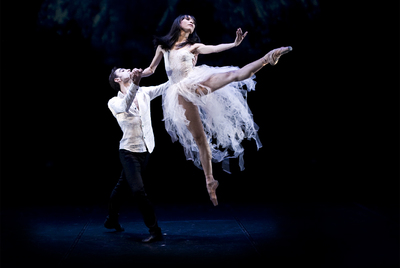 Jesús Pastor y Aileen Gallinera en  Giselle,  de David Campos.