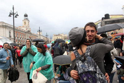 LA LLUVIA VUELVE A FRUSTRAR LA ASAMBLEA DE SOL