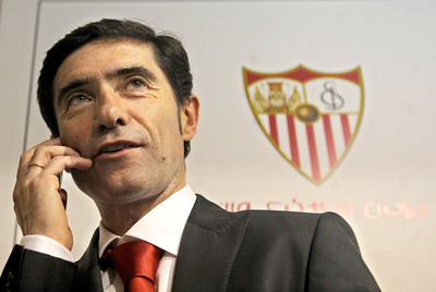 Marcelino García Toral, en su rueda de prensa de ayer.