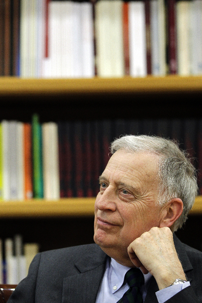 Ralph J. Cicerone, en la Fundación Ramón Areces, en Madrid.