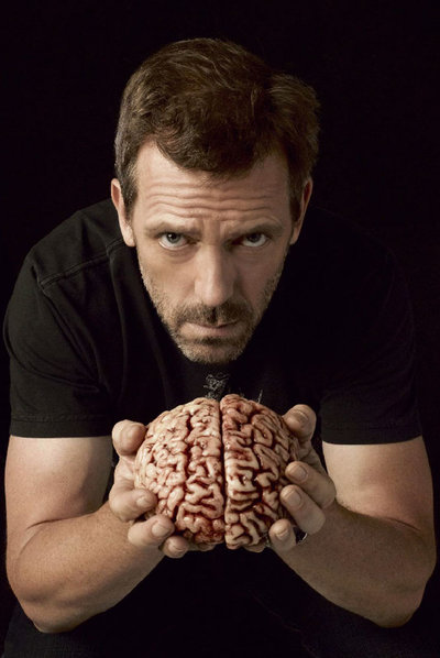 Hugh Laurie, en  House.  