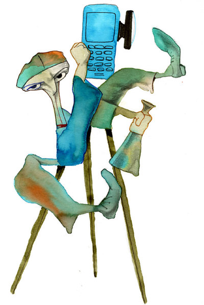 Luces, móvil... ¡acción!