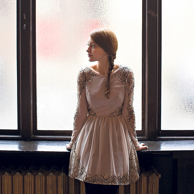  La cantante Russian Red, durante la grabación de su disco  Fuerteventura  en Glasgow. 