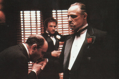 Un fotograma de  El Padrino .