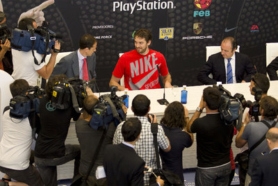 Gasol, con los indignados