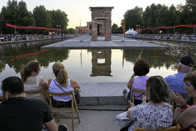 Puccini se instaló en el templo ante 4.000 testigos
