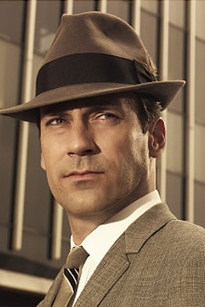 Jon Hamm, en  Mad men.  