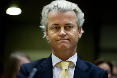 El político holandés Geert Wilders durante la lectura del veredicto sobre su caso en un juzgado de Amsterdam.