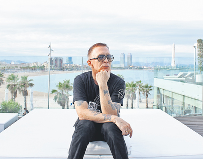  Bruce LaBruce, un orgullo  queer  de otro mundo, en su reciente visita a Barcelona.  