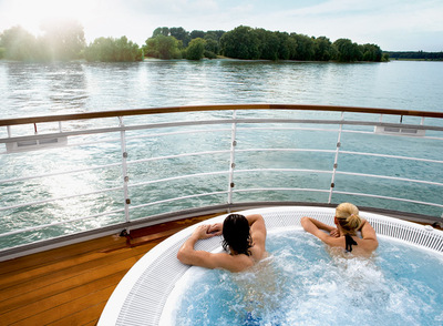 Un crucero por el Rin, desde el 'jacuzzi' del barco