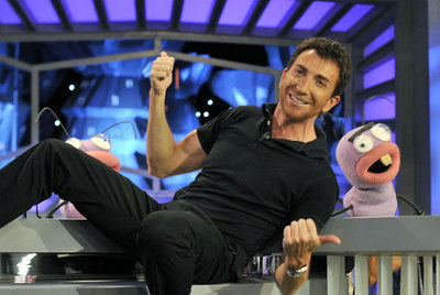 Pablo Motos, en el estudio de  El hormiguero. 