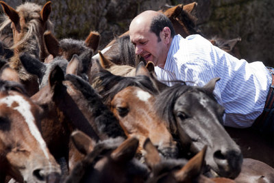 Louzán, 'aloitador' por un día