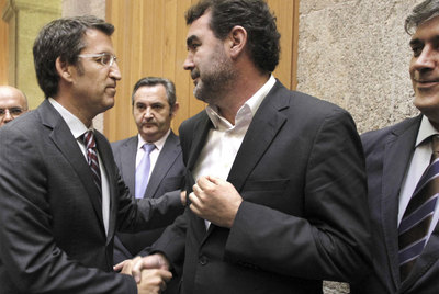 FEIJÓO DESPIDE A ANXO QUINTANA