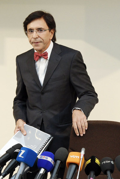 El líder socialista belga francófono, Elio di Rupo.