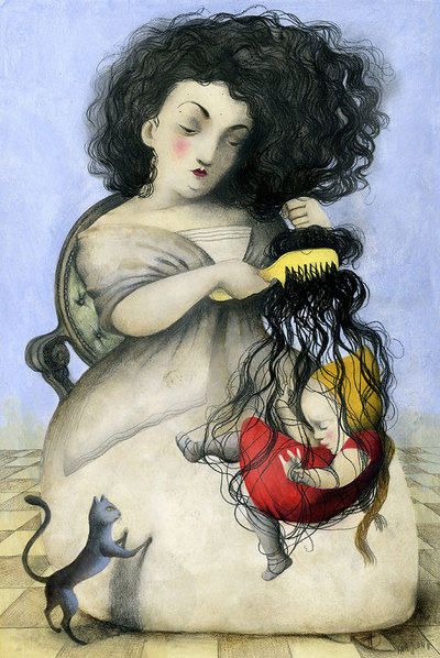 Ilustración de Ana Juan.