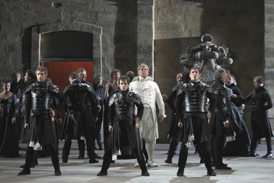 Una escena de  La clemenza di Tito,  de Mozart, en Aix-en-Provence.