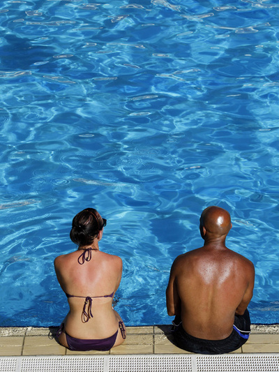 FOTOGALERIA: Bañistas en la piscina de la Casa de Campo