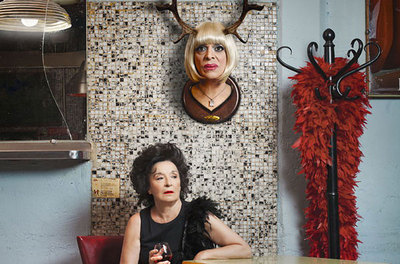 Olga Margallo, durante un momento de la actuación.