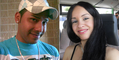 A la izquierda, el asesino culpado Carlos Leonel Pereira. A la derecha, Nairobys Alcántara.