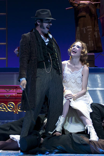 Luis Tosar en una escena de  La ópera de los tres reales. 