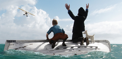 Fotograma de  Tintín  y el secreto del unicornio,   la película de Spielberg que llegará en octubre a España. 