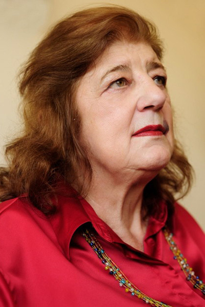 La escritora Juana Bignozzi (Buenos Aires, 1937).