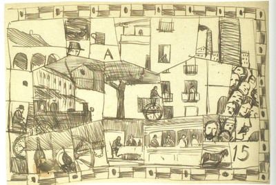  Barcelona 1917,  de Torres García.