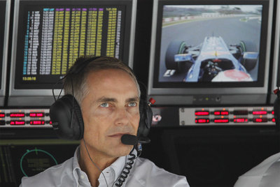 Martin Whitmarsh, durante una carrera del Mundial.