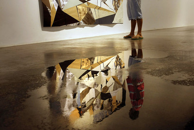 Obra de Ana Strika, una de las participantes en la exposición del Espai d'Art Contemporani de Castellón.