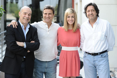 Antonio Resines, Alberto San Juan y Alexandra Jiménez.