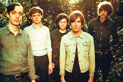  De izquierda a derecha, Tom Furse, Coffin Joe, Joshua Third, Rhys Webb y Faris Badwan. 