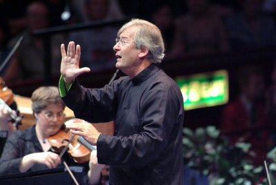 John Eliot Gardiner, en una imagen de 2004 en el Royal Albert Hall de Londres.