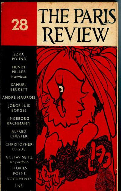 Portada de  The Paris Review.  