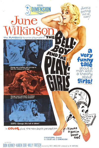 Cartel de  The bell boy and the play girls , de Francis Ford Coppola.