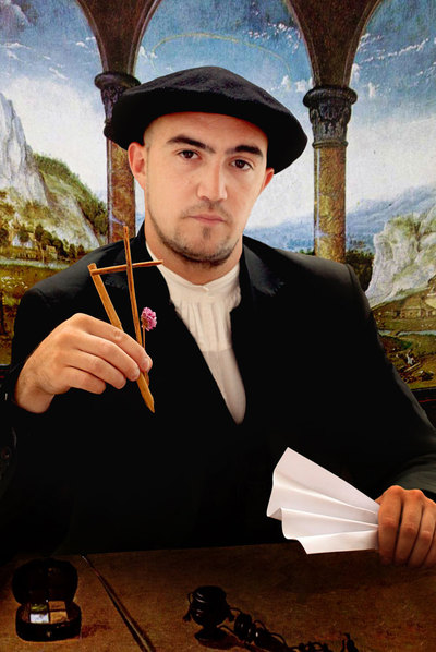 Homenaje a la canela en  Retrato de notario , de Quentin Massys.