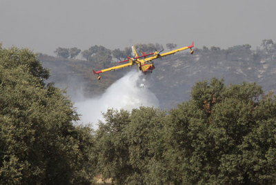 Nuevo incendio en la base de Cerro Muriano