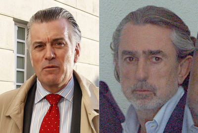 El extesorero del PP Luis Bárcenas (a la izquierda) y Francisco Correa.