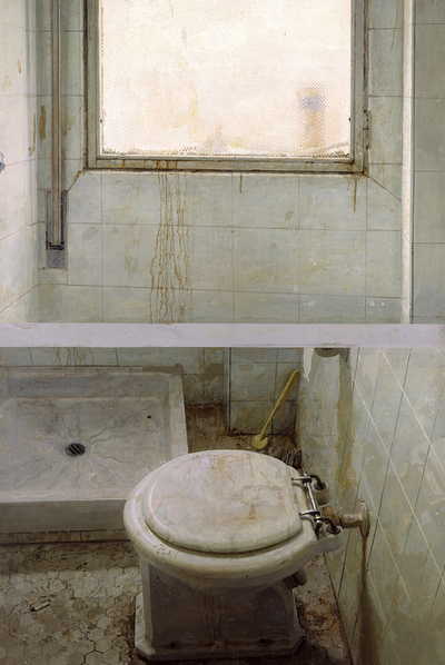  Taza de wáter y ventana, 1968-1971 , de Antonio López.