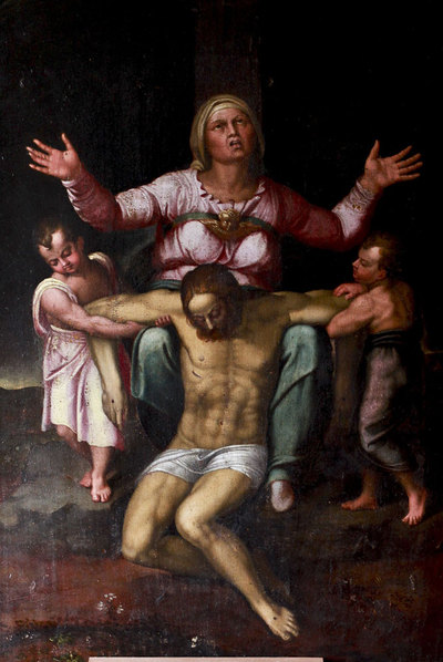  La Piedad  atribuida a Miguel Ángel hallada en EE UU.